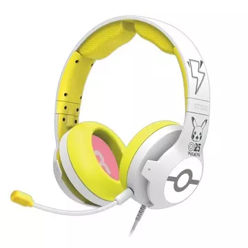 Gaming Headset Pikachu - Pop Kopfhörer Kabelgebunden Kopfband Weiß, Gelb