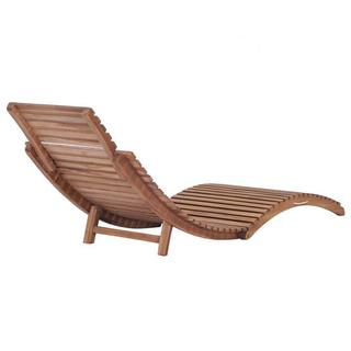 VidaXL Chaise longue bois  