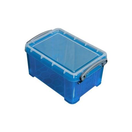 Really Useful Box REALLY USEFUL BOX Kunststoffbox 0,3lt 68501406 transparent blau  