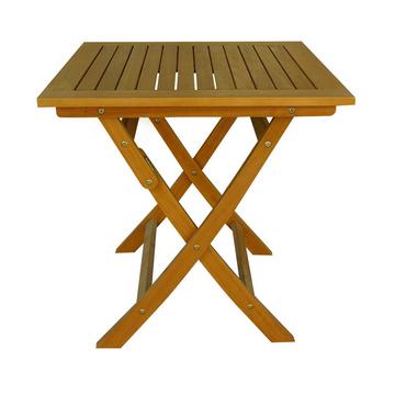 Table de jardin pliante Eucalyptus