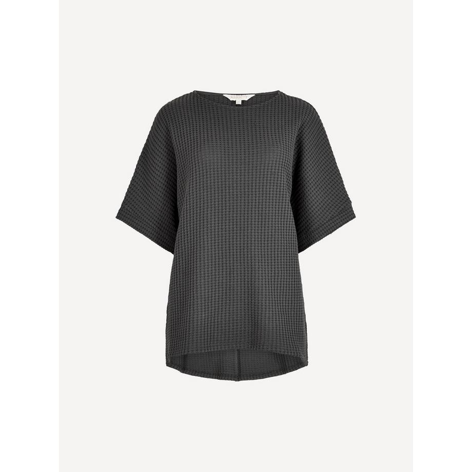 APRICOT Top a Maniche a Pipistrello in Maglia a Nido d'Ape  