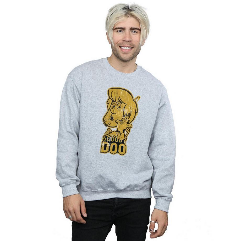 SCOOBY DOO Shaggy et Scooby Sweatshirt à Imprimé Graphique  