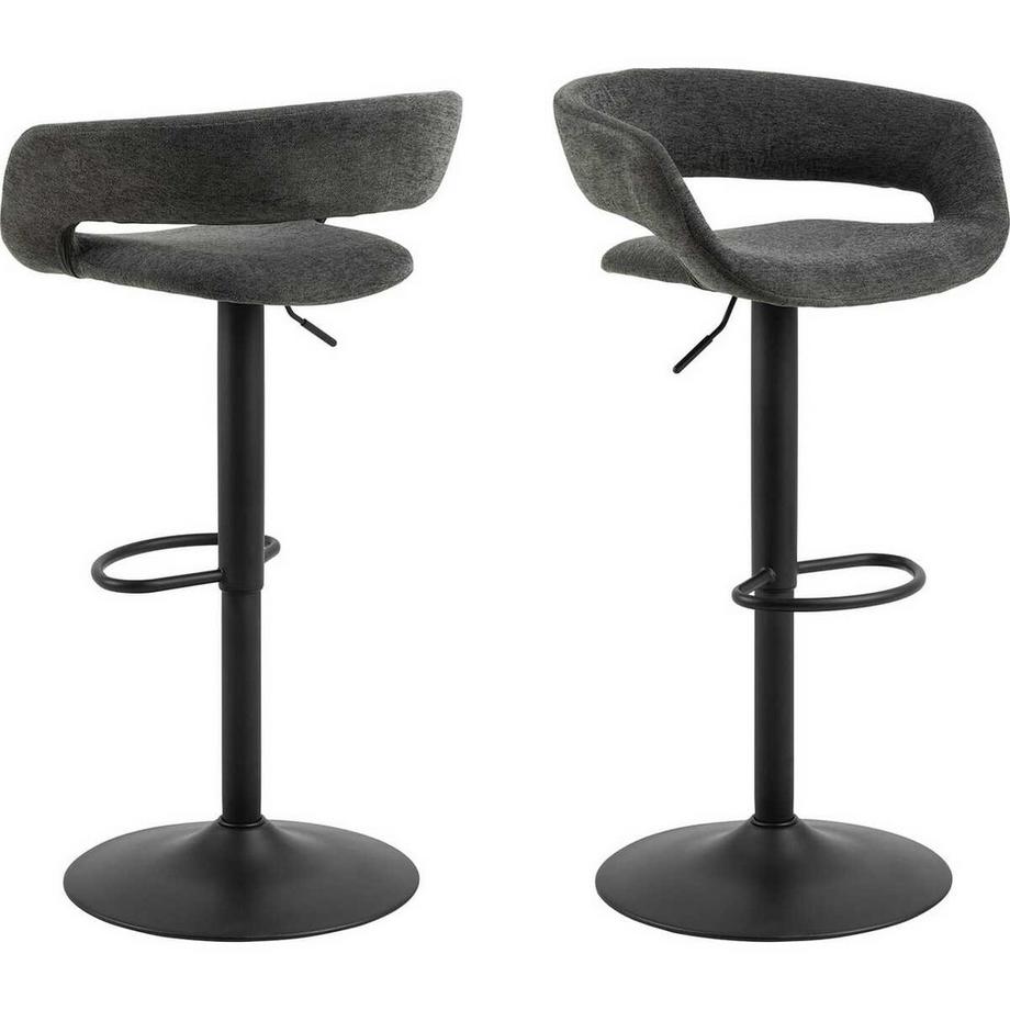 Barhocker Cabot dunkelgrau (1 Stück)