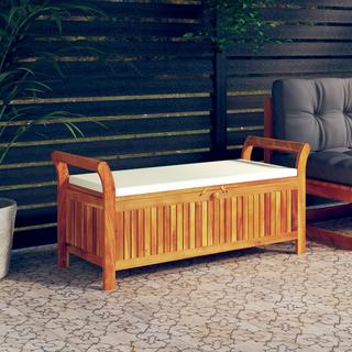 VidaXL Banc de rangement de jardin bois  