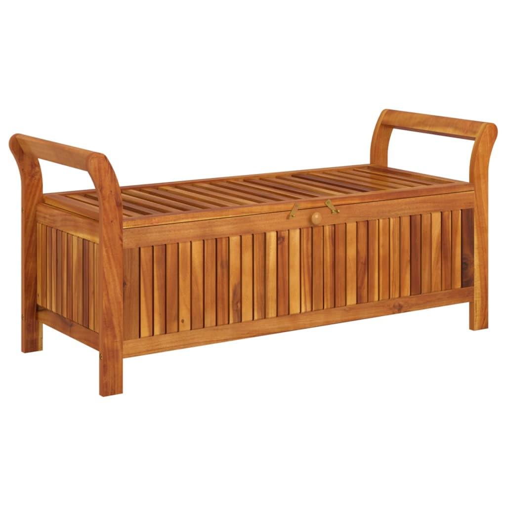 VidaXL Banc de rangement de jardin bois  