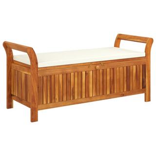 VidaXL Banc de rangement de jardin bois  