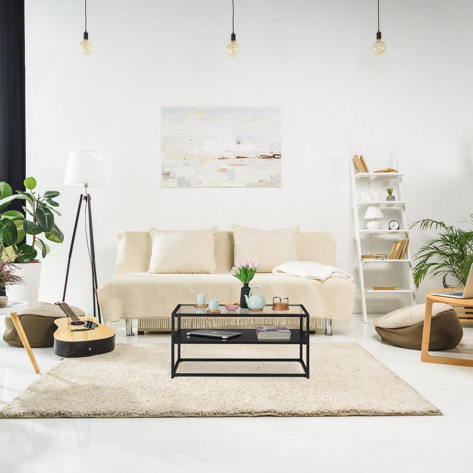 Northio Table basse en verre  