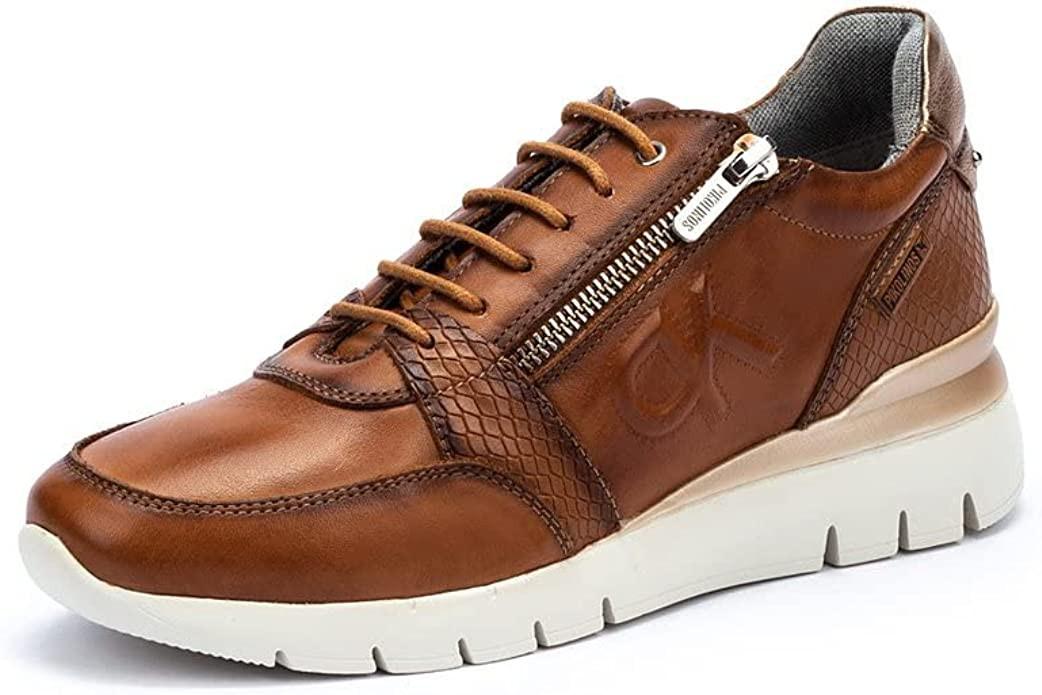 Image of Cantabria - Leder Sneaker Damen Braun 41