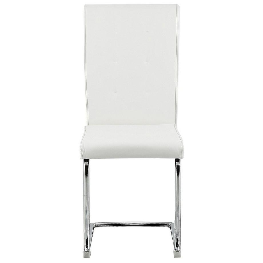 Beliani Set di 2 sedie da pranzo en Pelle sintetica Moderno ROVARD  