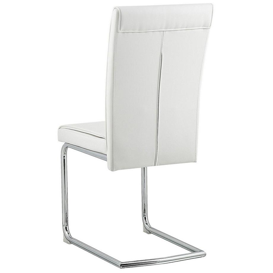 Beliani Set di 2 sedie da pranzo en Pelle sintetica Moderno ROVARD  