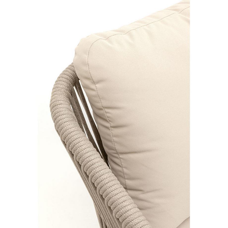 KARE Design Chaise de jardin Cyprus beige  