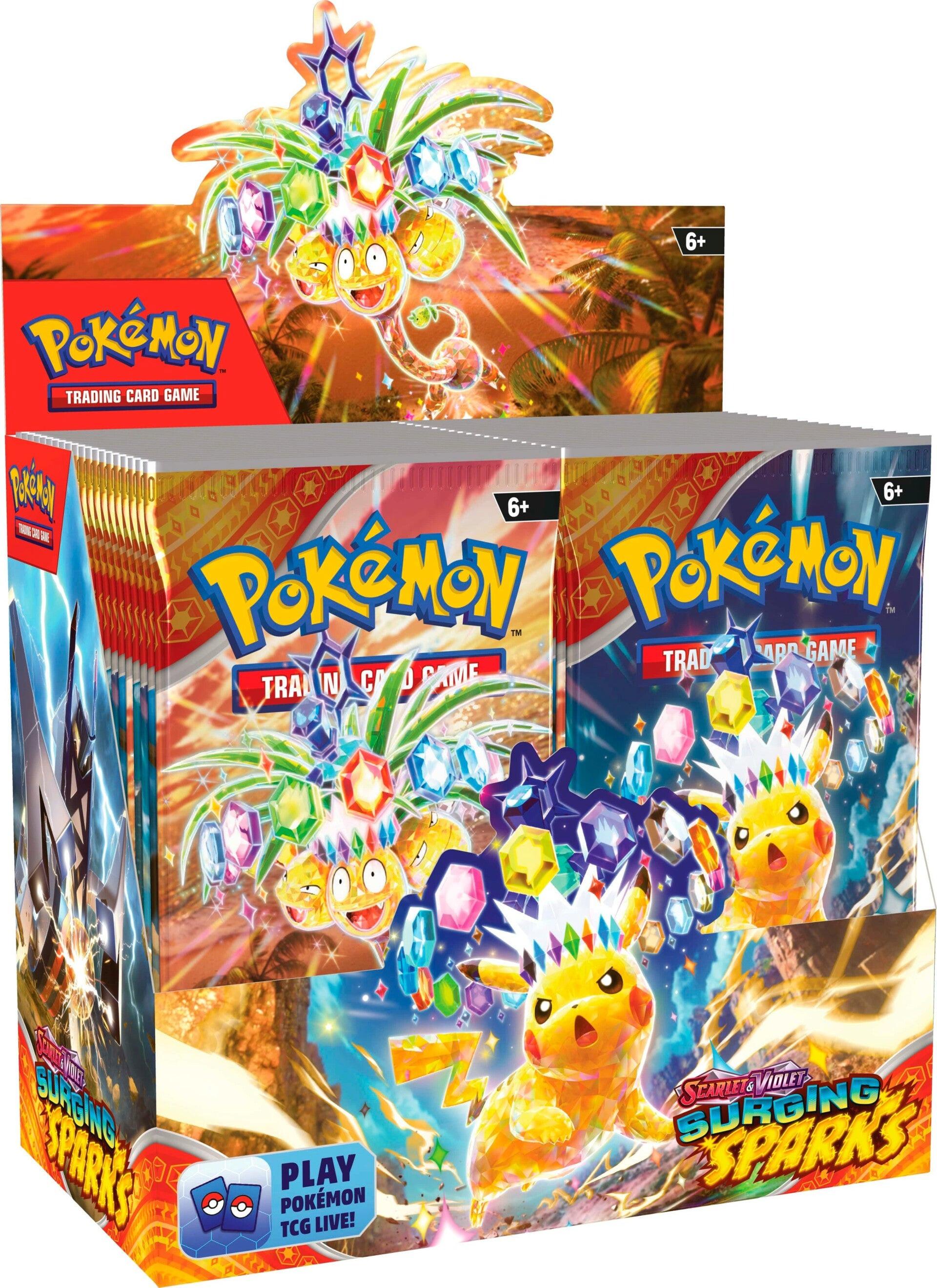 Pokémon  TCG: Scarlet & Violet - Surging Sparks Booster Display (36 Packs) - EN 