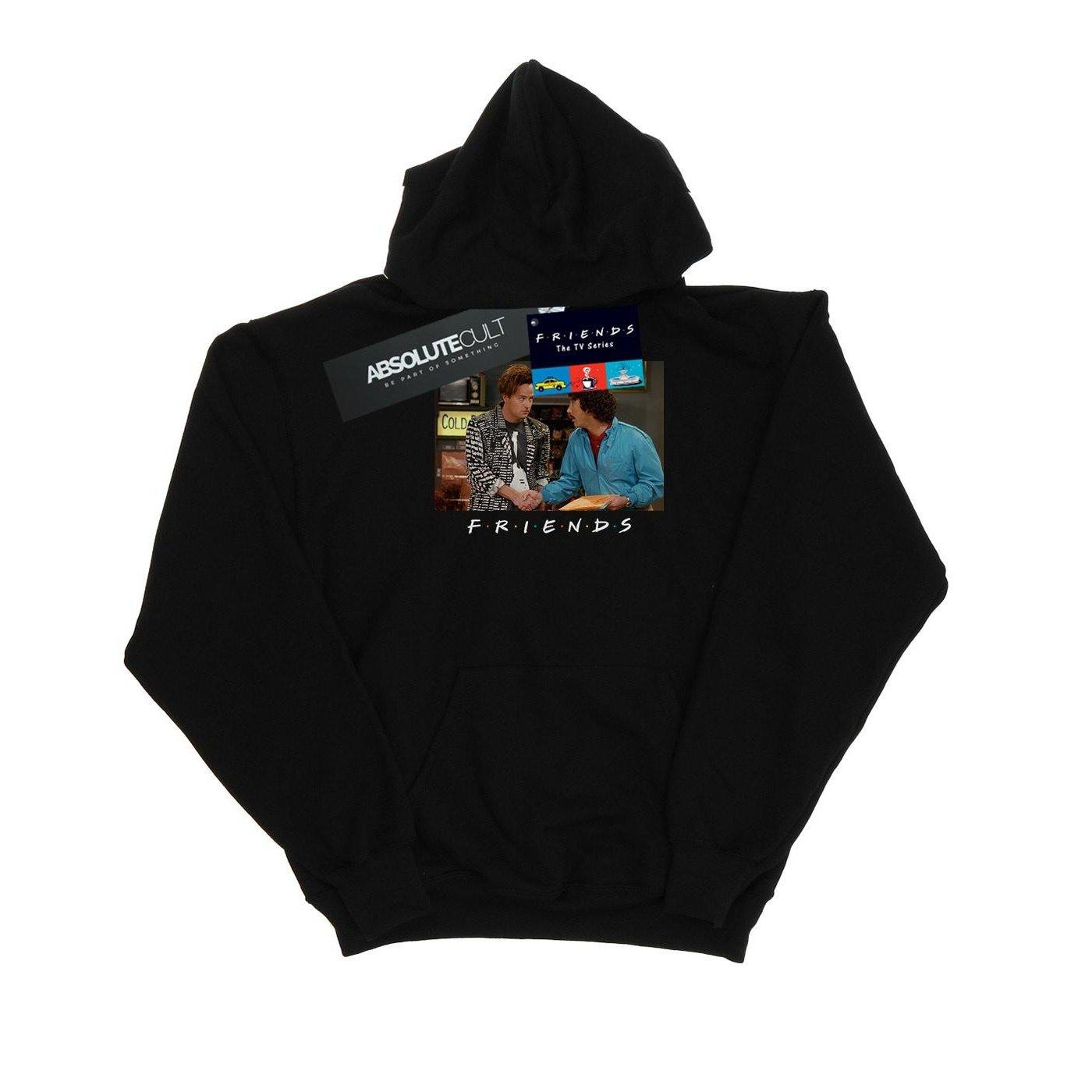 Image of Ross And Chandler Handshake Kapuzenpullover Jungen Schwarz 128