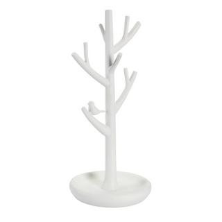 diaqua  Porte-bijoux arbre Birdy blanc 