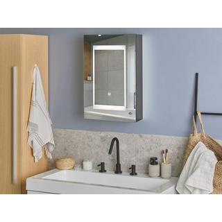 Beliani Bad-Spiegelschrank aus Sperrholz Modern MALASPINA  