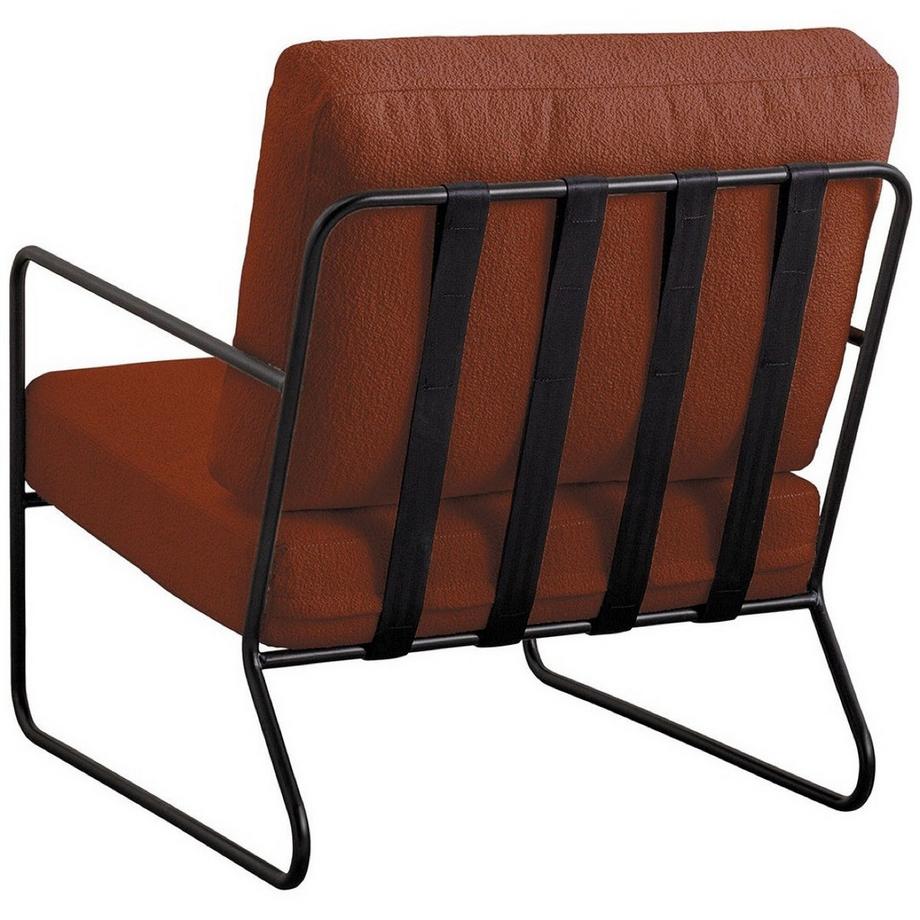 Blanc d'Ivoire Sessel Gaspard abziehbar Bouclé terrakotta  