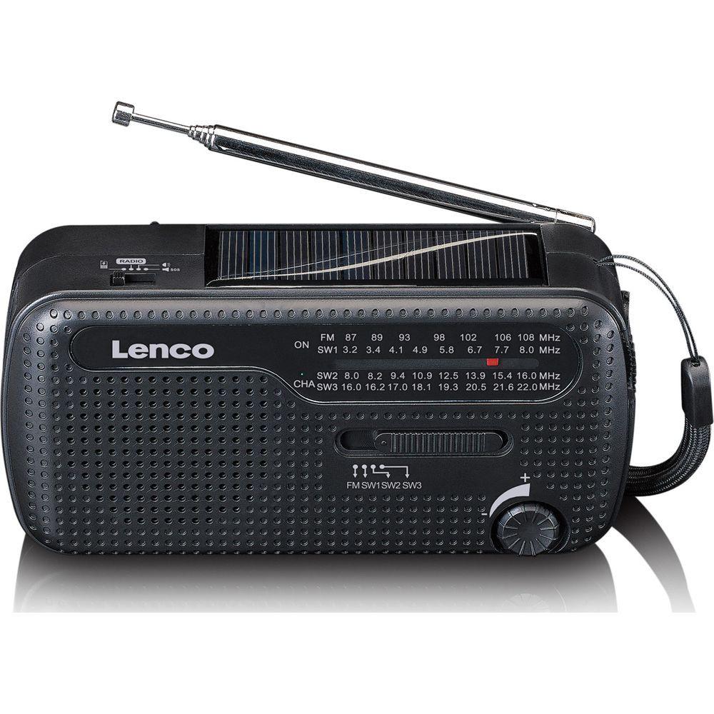 Lenco  Solar-Radio MCR-112 , Schwarz 