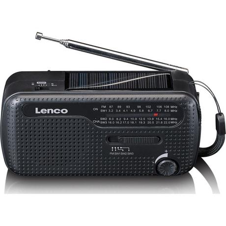 Lenco  Solar-Radio MCR-112 , Schwarz 