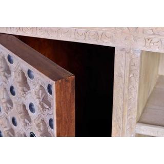 mutoni Meuble TV bas Bakhra Natural Mango  