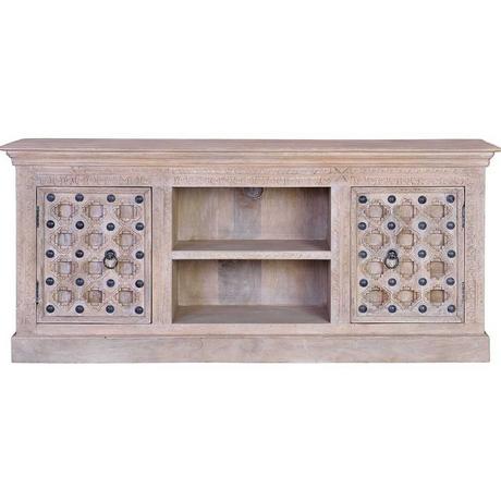 mutoni Meuble TV bas Bakhra Natural Mango  