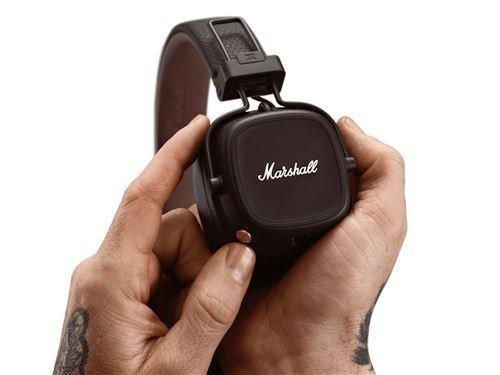 Marshall  Casque sans fil Bluetooth Major IV Marron Exclusivité 