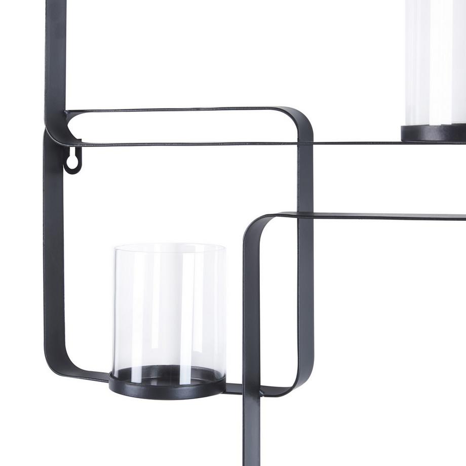 Beliani  Wandkerzenhalter aus Eisen  PALAWAN 