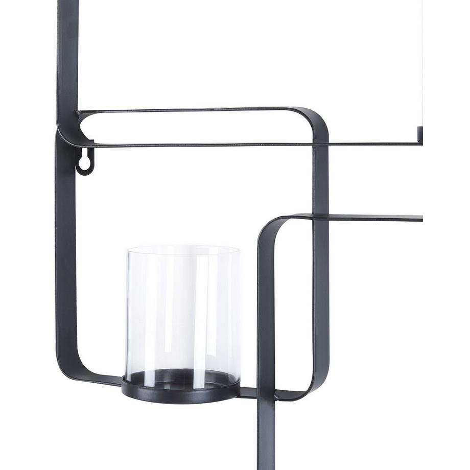 Beliani  Wandkerzenhalter aus Eisen  PALAWAN 