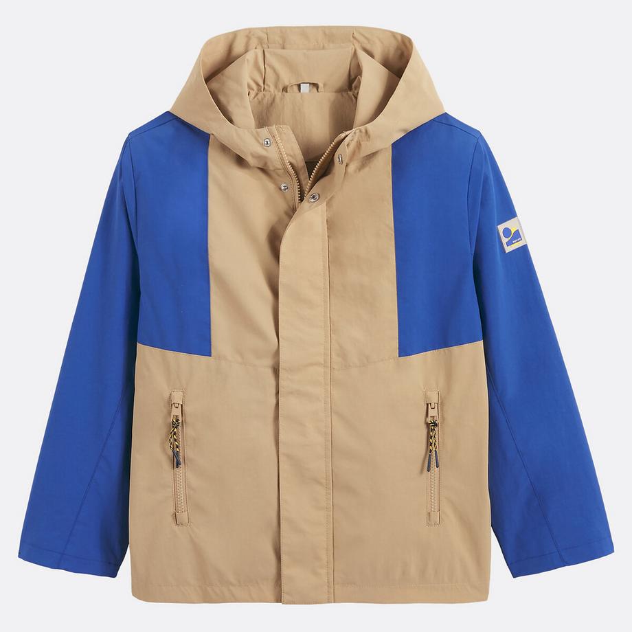 La Redoute Collections  Blouson coupe-vent à capuche color block 