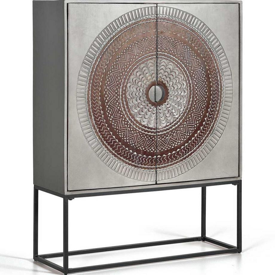 mutoni Schrank Wood Mandala Mango 107x142  