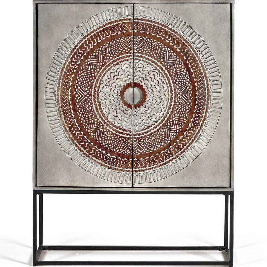 Schrank Wood Mandala Mango 107x142