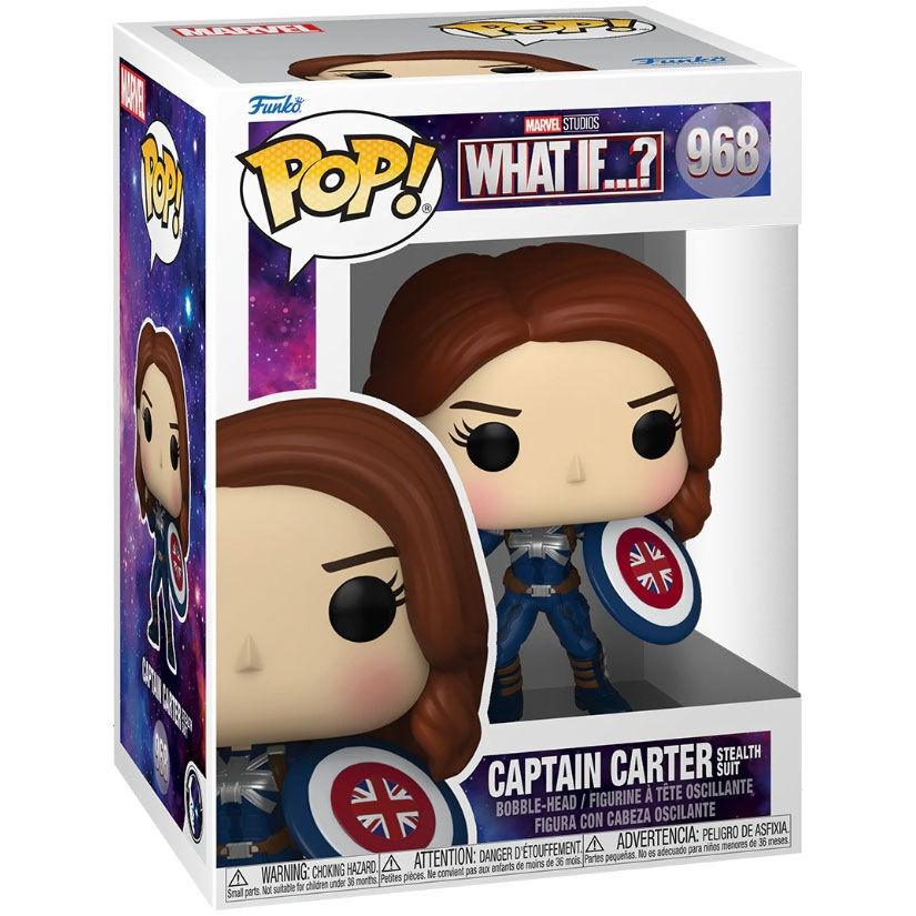 Funko  Figura POP Marvel What If Captain Carter Stealth 