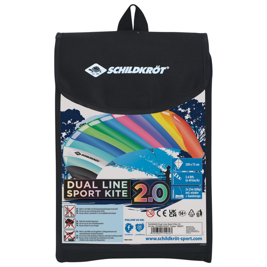SCHILDKRÖT  Aquilone sportivo Dual Line Schildkröt 