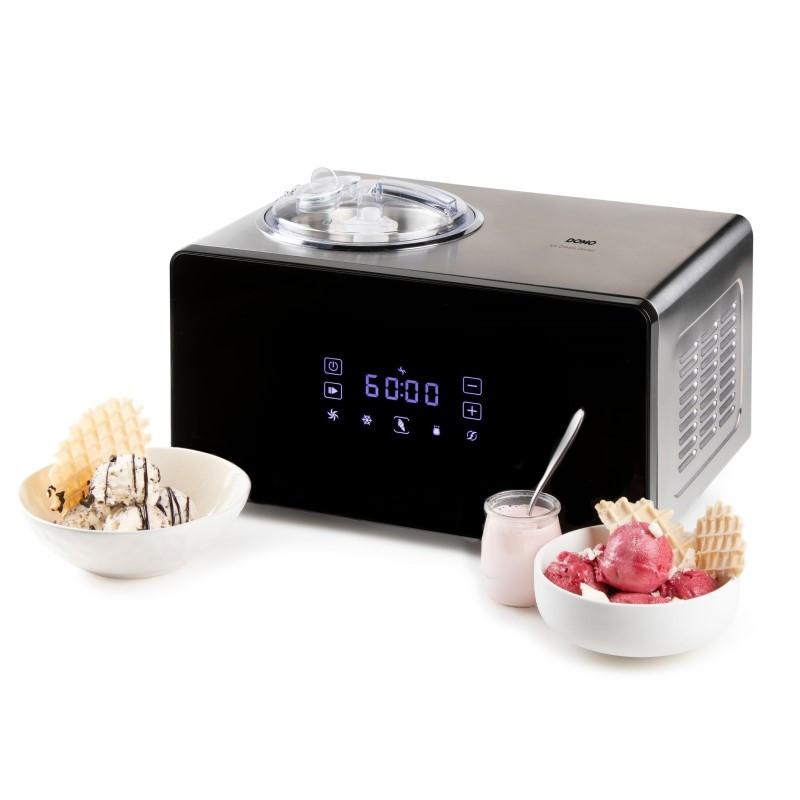 DOMO Domo DO9252I macchina per gelato Gelatiera compressore 1,5 L Nero  