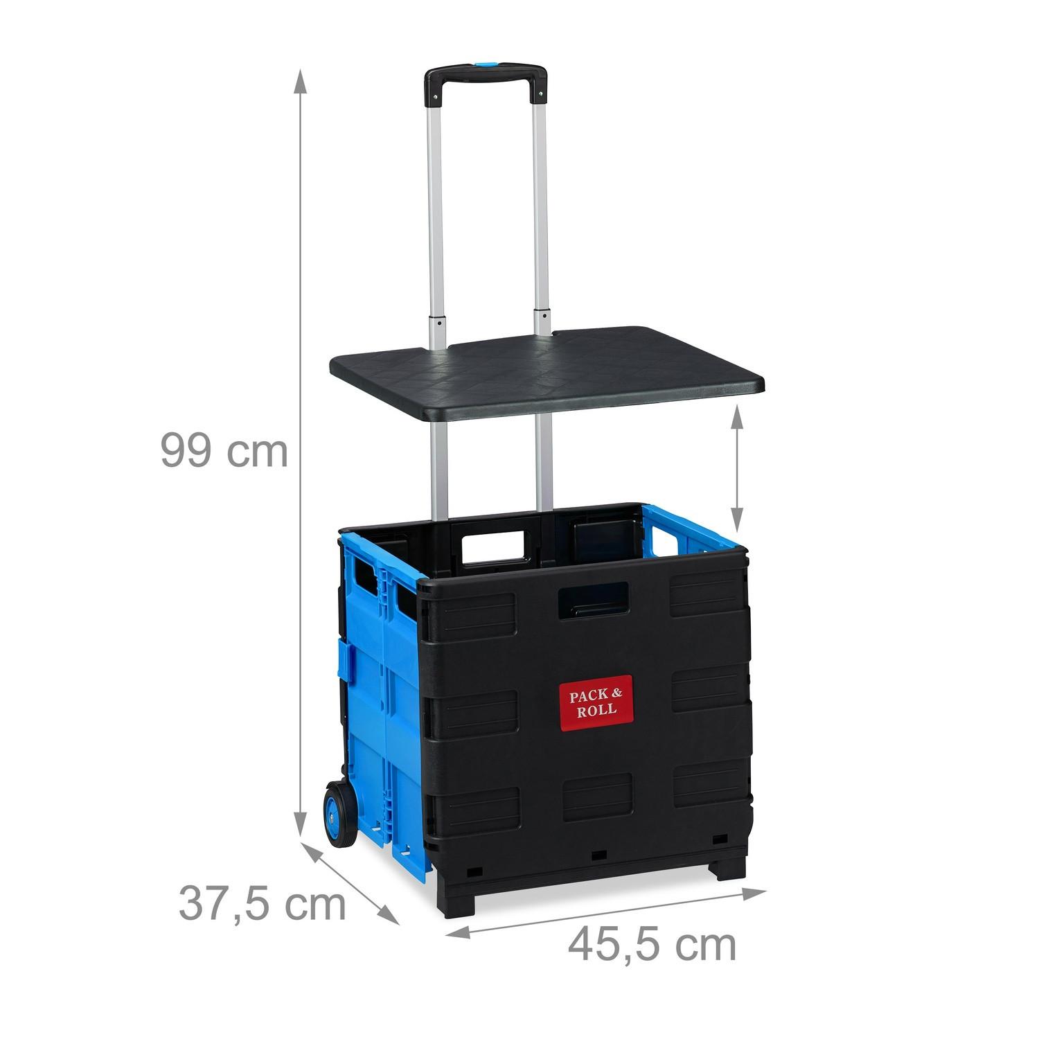 B2X Carrello della spesa pieghevole  