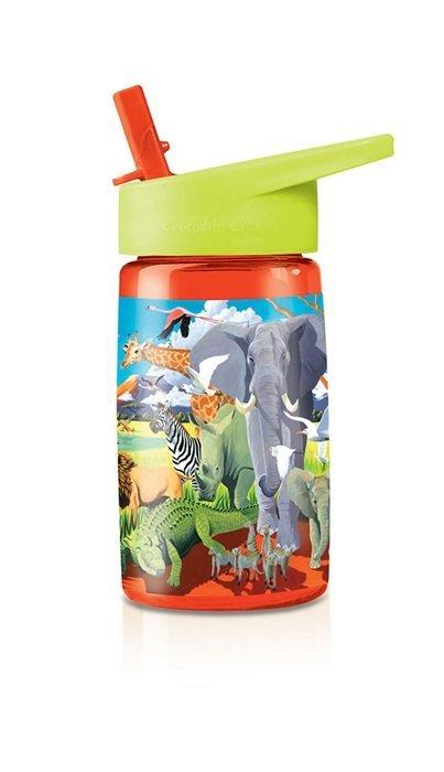 Crocodile Creek  Trinkflasche aus Tritanplastik Safari, Crocodile Creek 