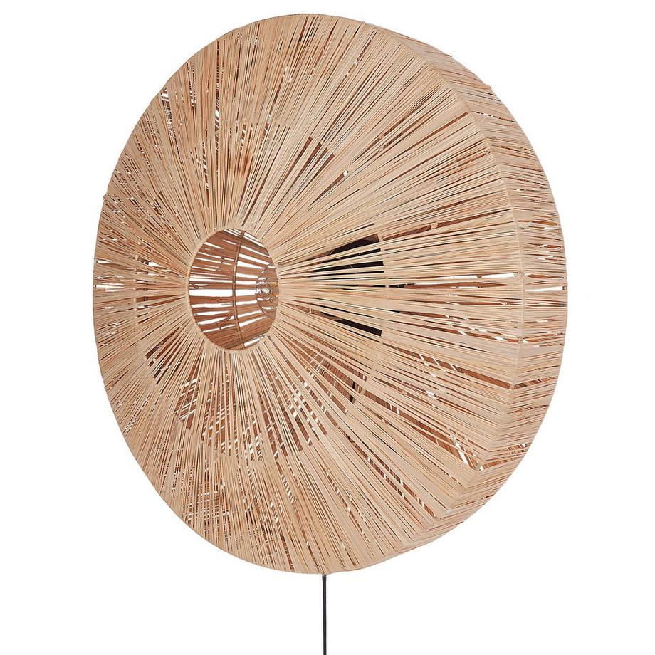 Wandlampe aus Stroh  LUMUT