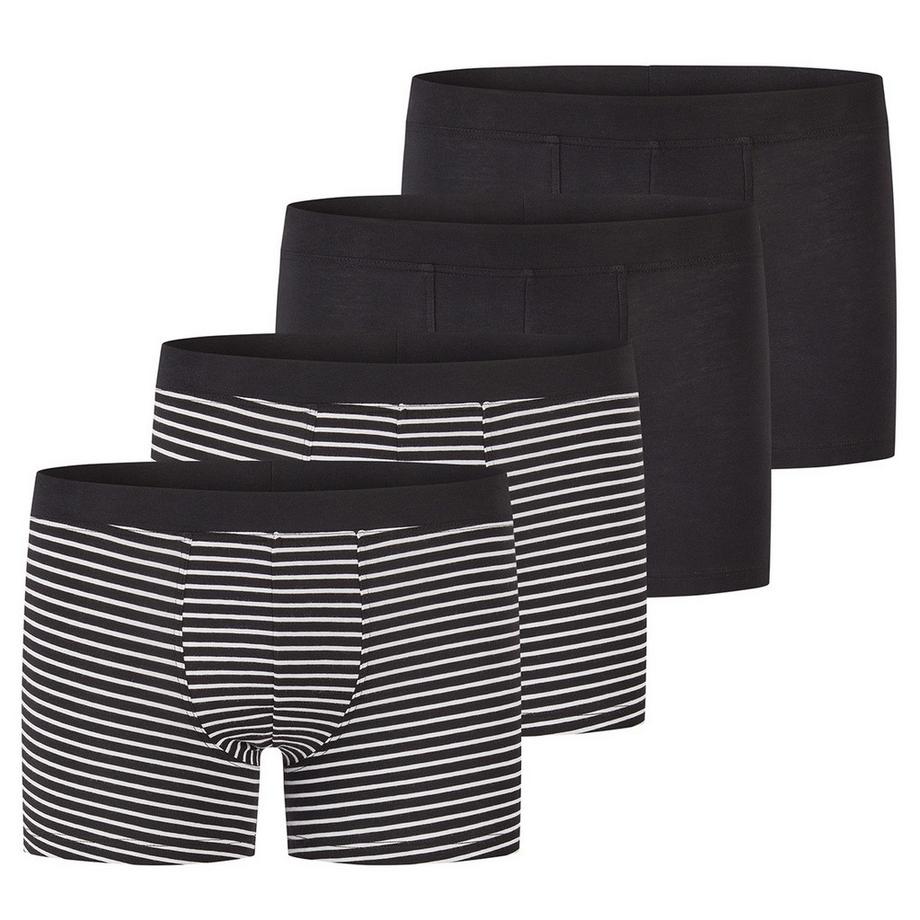 Schiesser  4er Pack Teens Boys 95/5 Organic Cotton - Retro-Short / Pant 