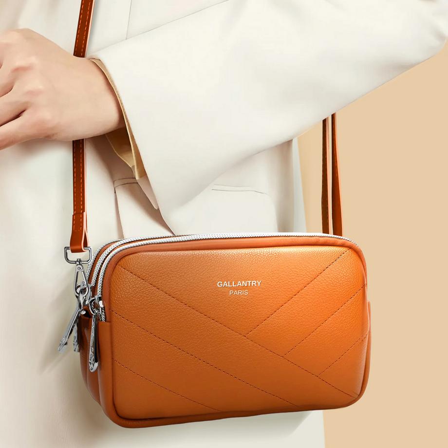 Gallantry Paris Gesteppte Umhängetasche  