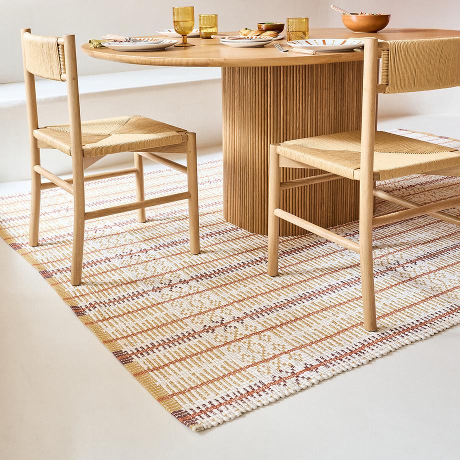 La Redoute Intérieurs Lot 2 Stühle Eiche und Papier Seil  