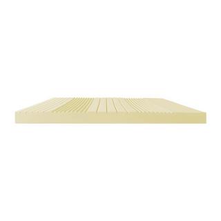 Vente-unique Ensemble 140 x 190 cm sommier coffre naturel clair + matelas mousse 7 zones ép.12cm - STELO de MORGENGOLD  