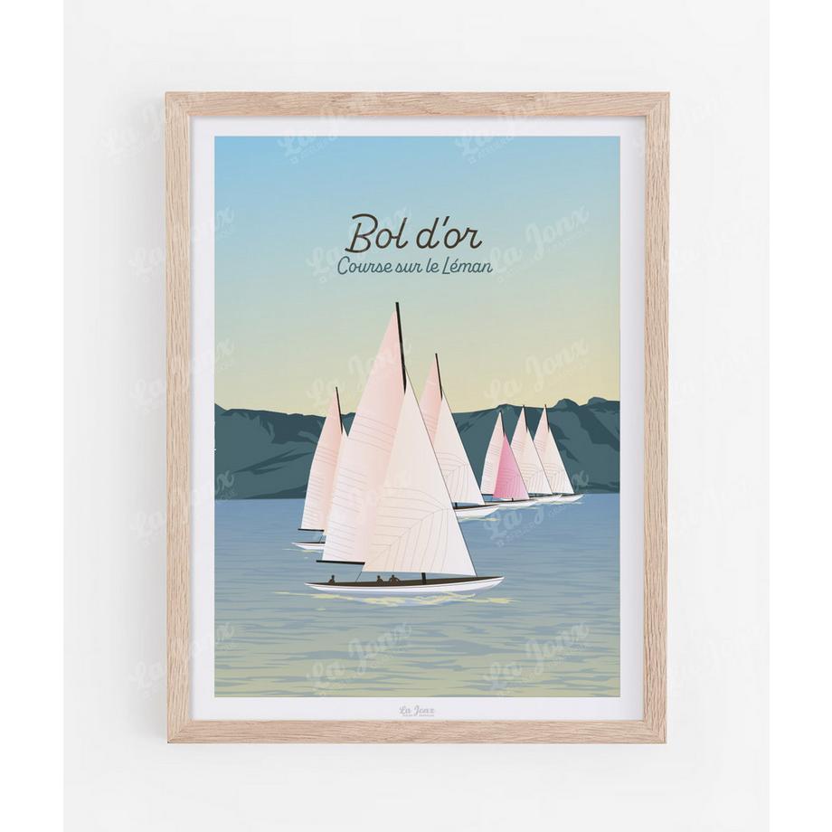Bol d'or - Course sur le Léman - Poster