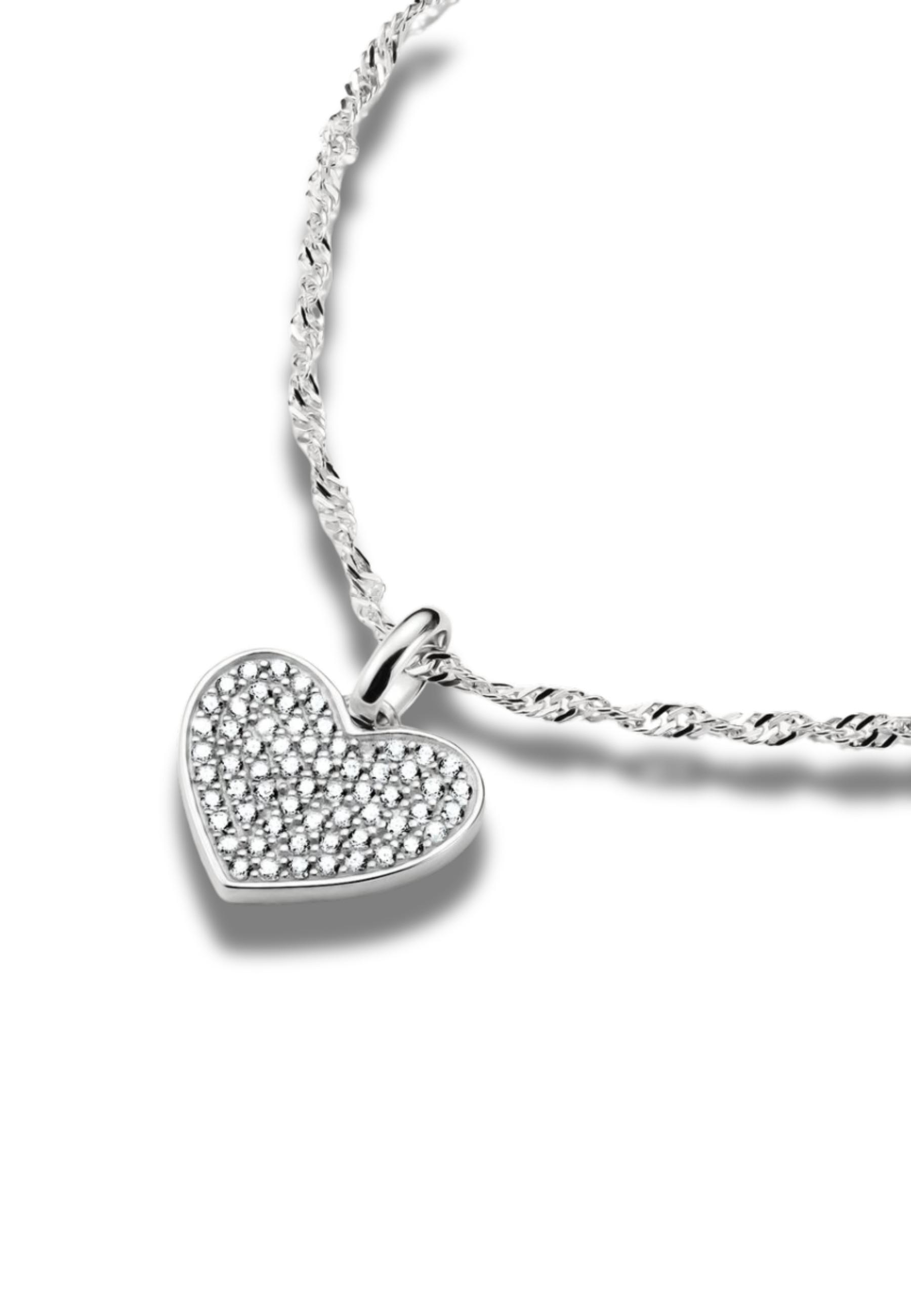 Thomas Sabo  Charm-Anhänger Pavé-Herz Connect 