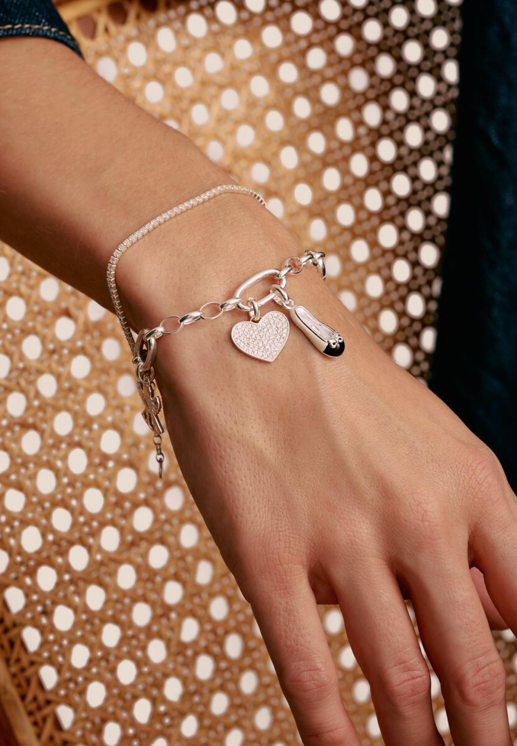 Thomas Sabo  Charm-Anhänger Pavé-Herz Connect 
