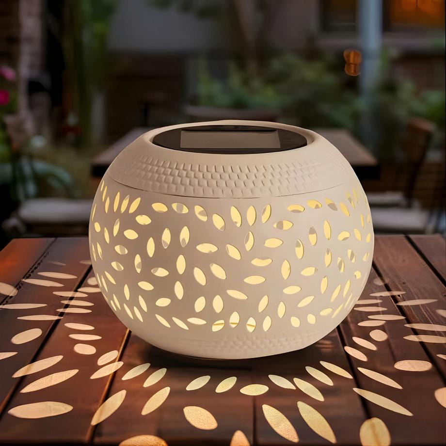 YUWANET Lanterne solaire LED Magie des fleurs  
