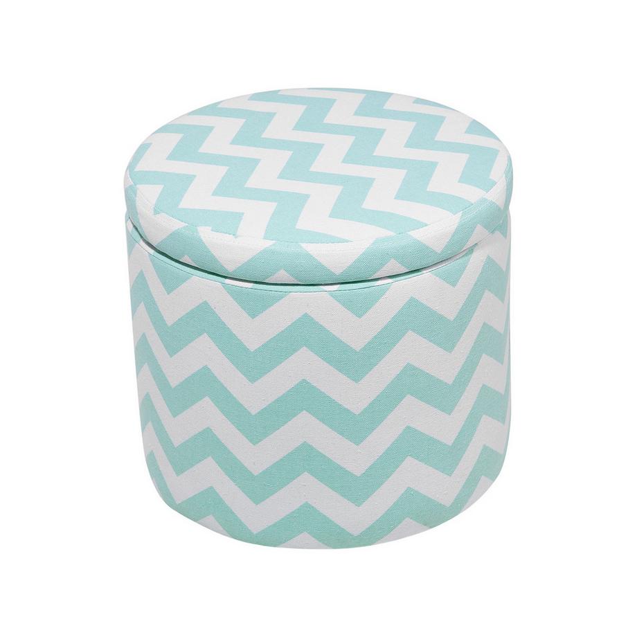 Beliani Pouf de rangement en Coton Rétro TUNICA  