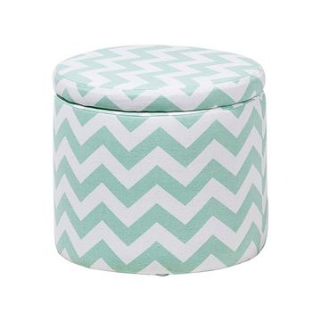 Pouf de rangement en Coton Rétro TUNICA