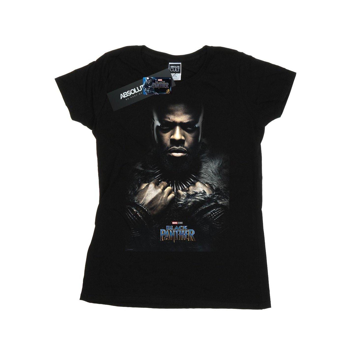 Image of Black Panther M'baku Poster Tshirt Damen Schwarz XL