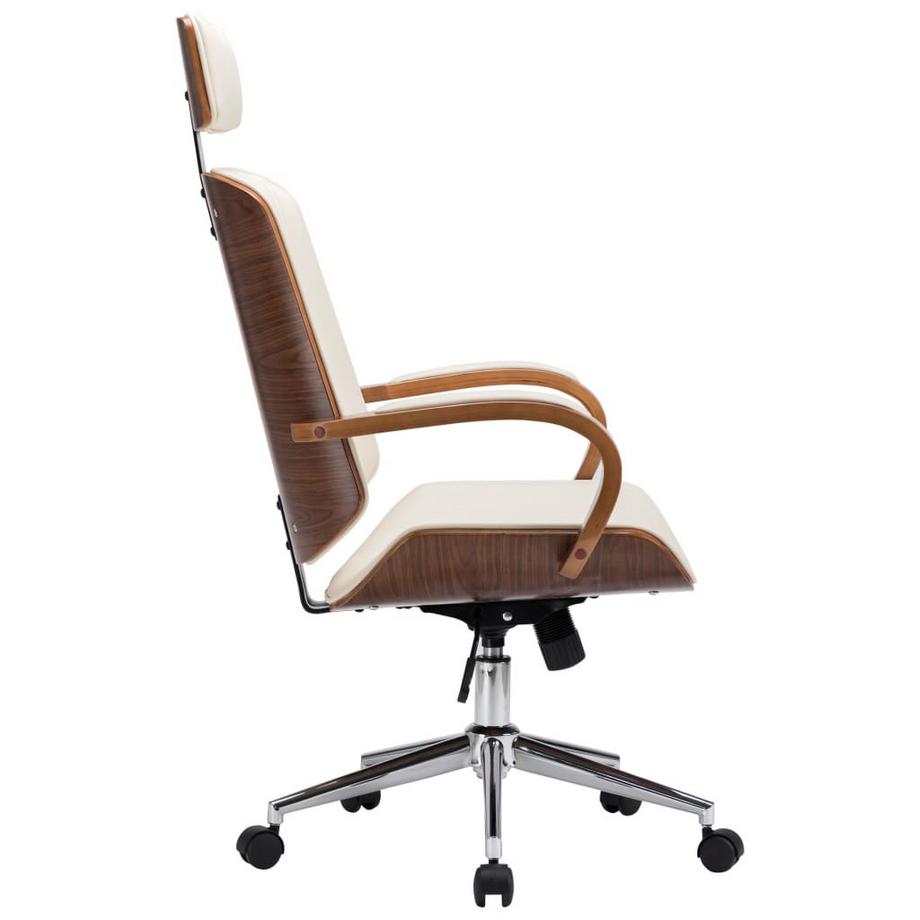 VidaXL Chaise de bureau cuir artificiel  