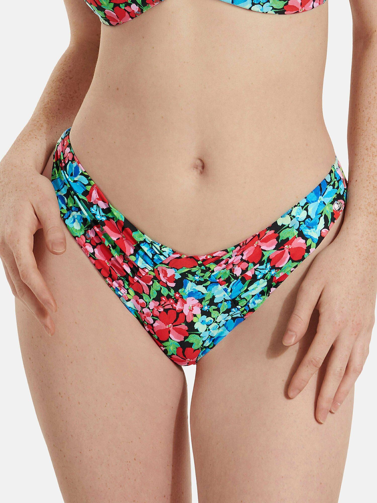 Image of Bikinistrumpf Mit Tiefem Ausschnitt Und Niedriger Taille Napoli Unisex Blau S