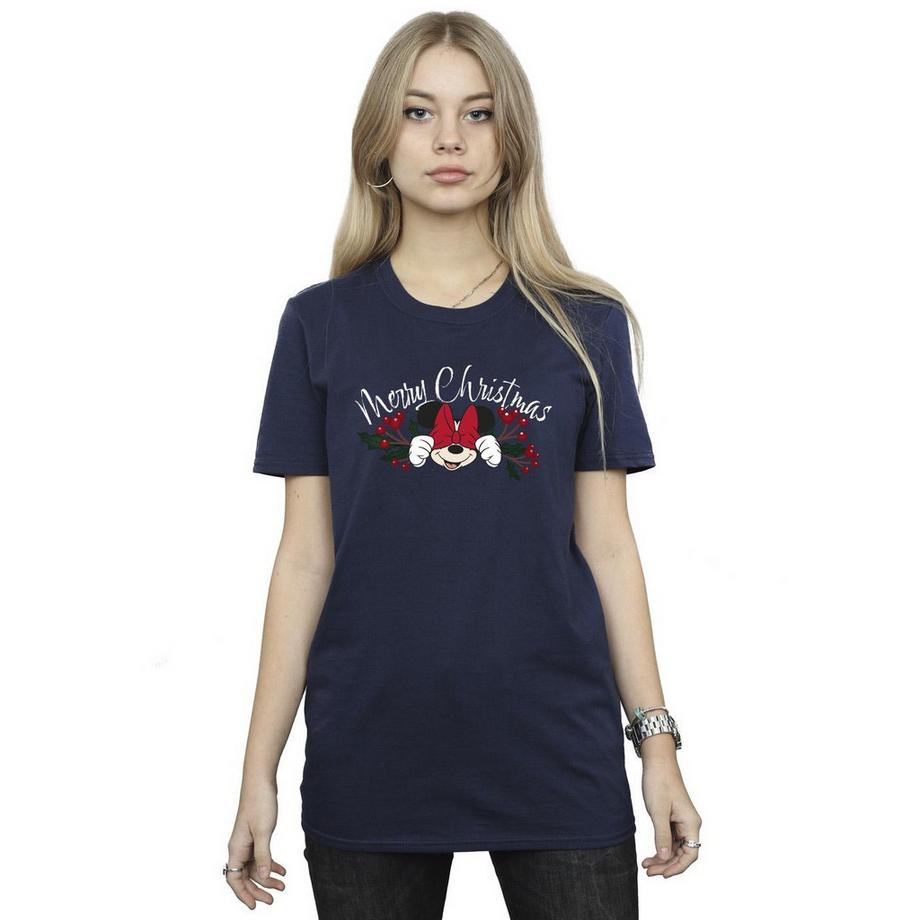 Disney Minnie Maus Frohe Weihnachten T-Shirt  